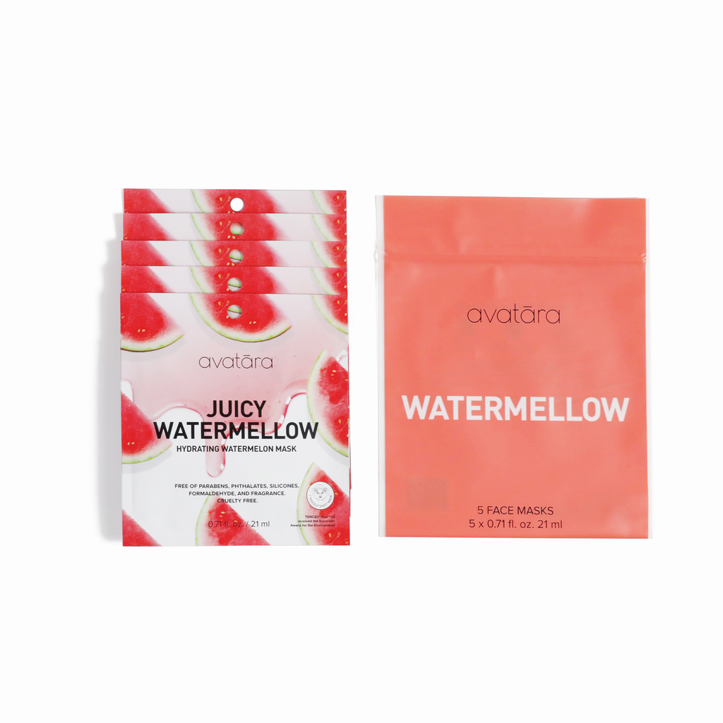 Juicy Watermellow Hydrating Watermelon Sheet Mask - 5 Pack