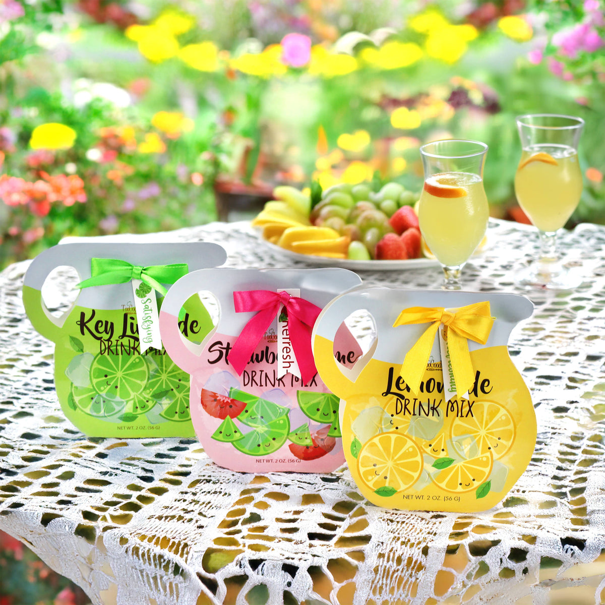 Summersweet Lemonade Mix Pitchers - Lemon & Key Lime
