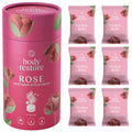 Luxury Rose Shower Steamers - 6pk Floral Bridal & Spa Gift