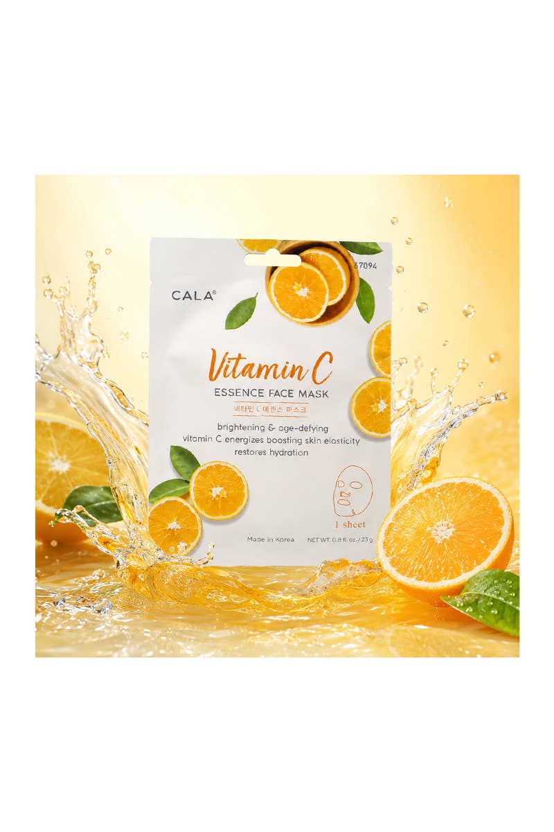 CALA Vitamin C Brightening Facial Mask Sheet