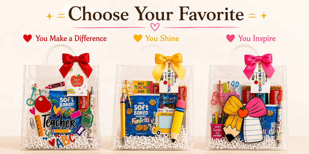 Teacher Gift Bags | Teacher Appreciation & Back to School Gifts