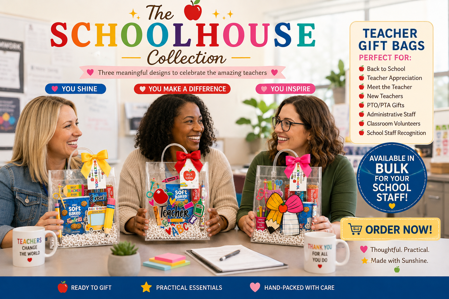 Teacher Gift Bags | Back to School Gifts | Teacher Appreciation Gifts