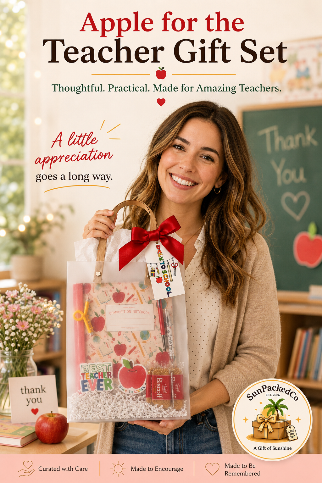 Apple for the Teacher Gift Set