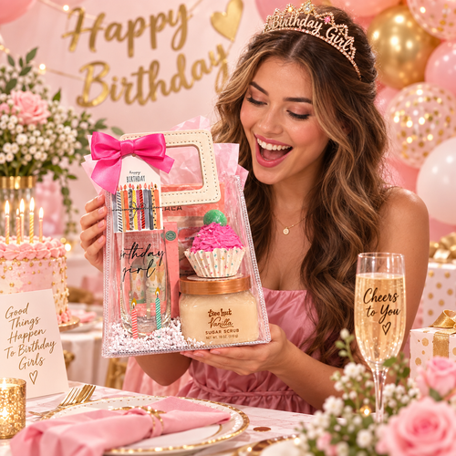 Birthday Gift Bag for Her | Spa & Celebration Gift Set