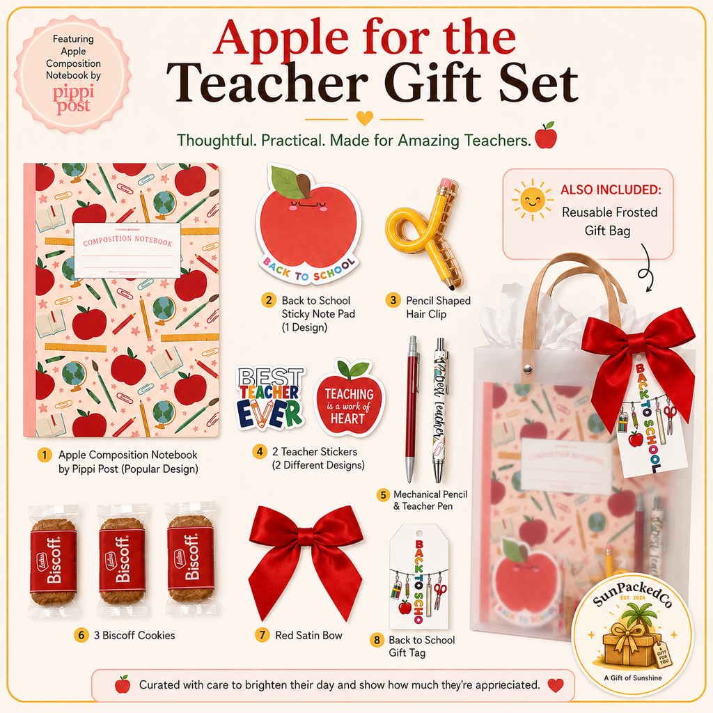 Apple for the Teacher Gift Set
