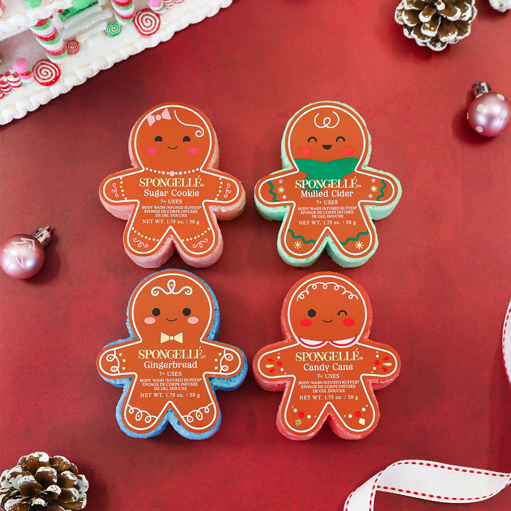 Spongellé Gingerbread Holiday Buffer