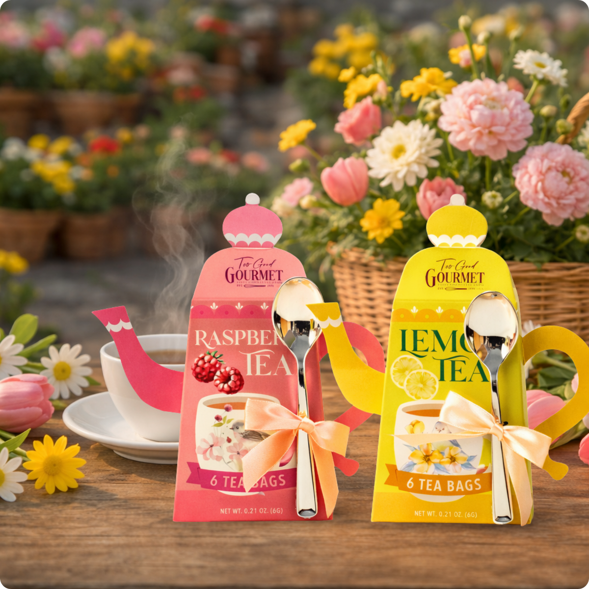 Dainty Tea Set: Lemon & Raspberry Tea