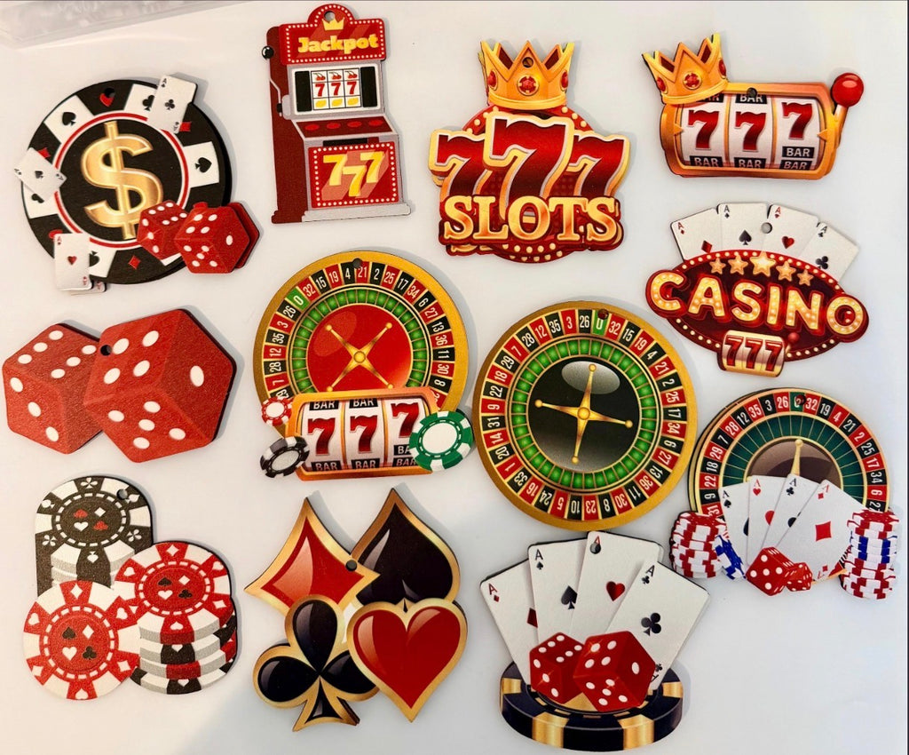 Vegas Bachelorette Survival Kit | Hangover Recovery Goodie Bags (Casino Theme)