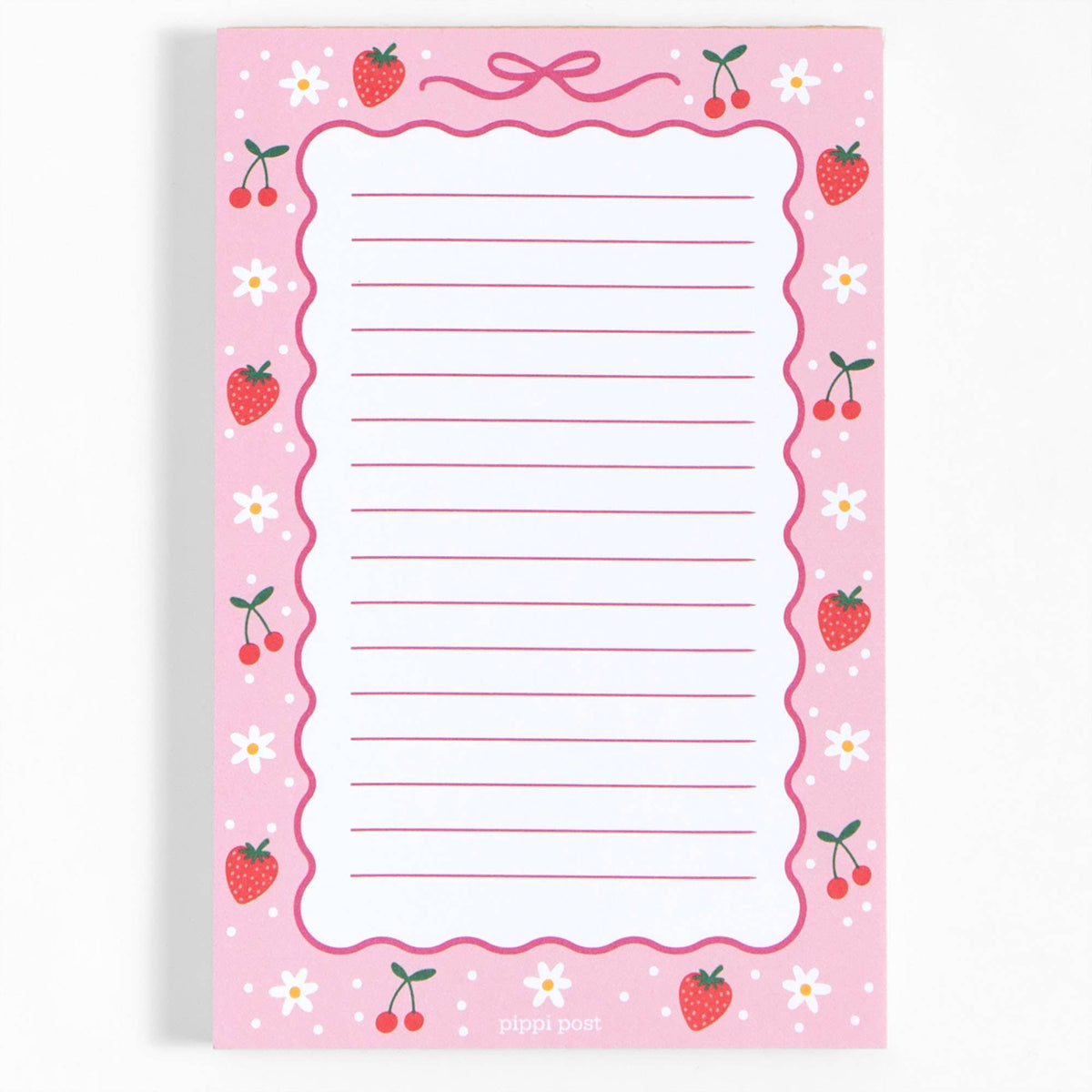 Berries & Bows 4x6 Notepad