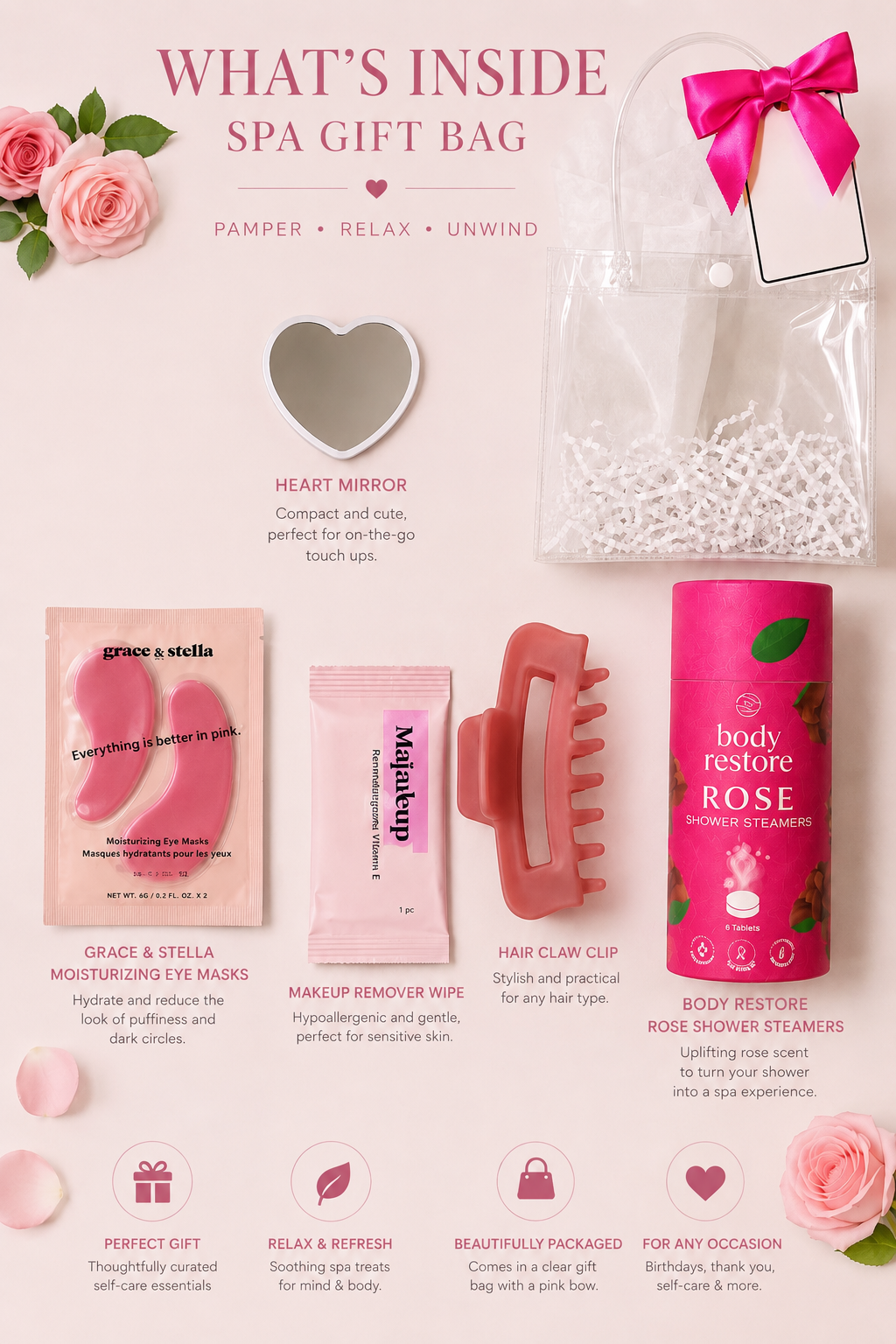 Spa Gift Bag | Self-Care Gift Set | Choose Your Scent
