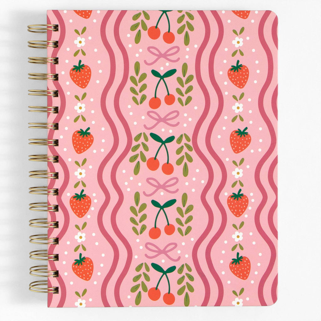 Berries & Bows Spiral Notebook