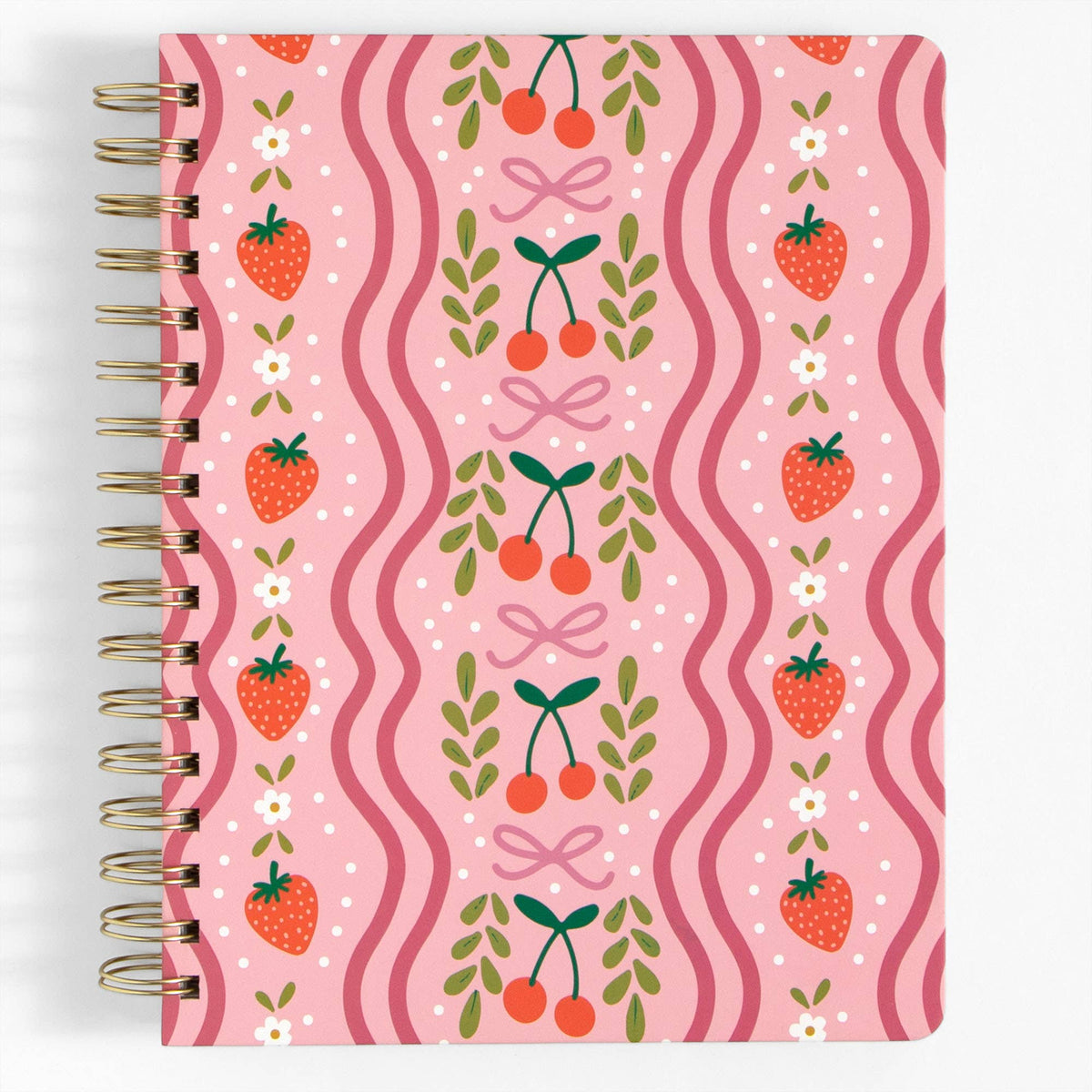 Berries & Bows Spiral Notebook