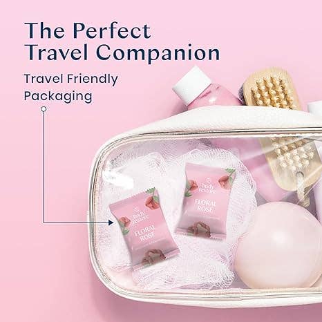 Luxury Rose Shower Steamers - 6pk Floral Bridal & Spa Gift