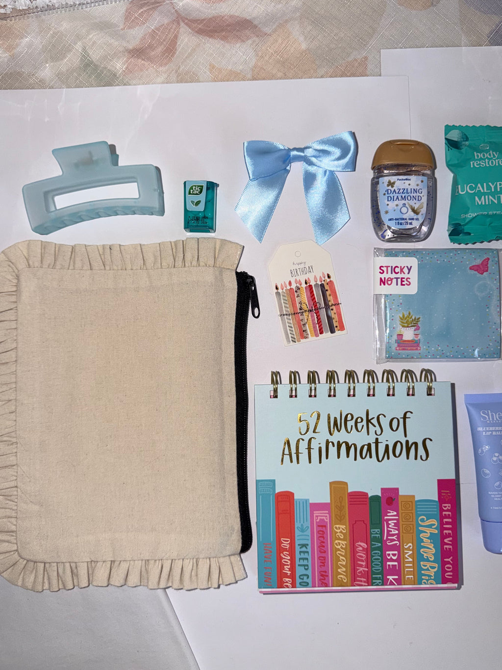 Birthday Gift Bag with Affirmation Calendar