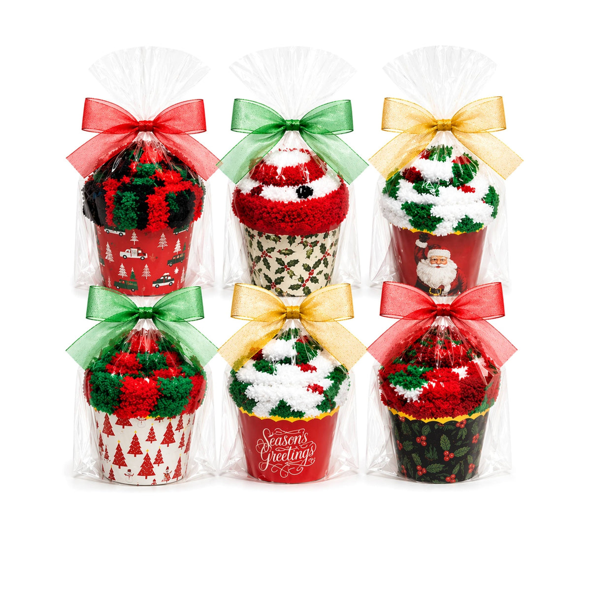 Christmas Socks Cupcakes – Cozy Holiday Gift
