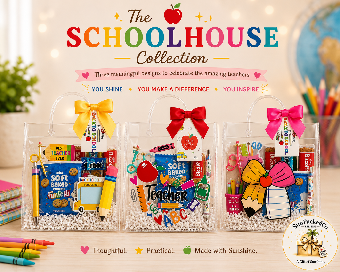 Teacher Gift Bags | Teacher Appreciation & Back to School Gifts