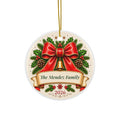 Personalized Family Christmas Ornament | Custom Family Name Keepsake