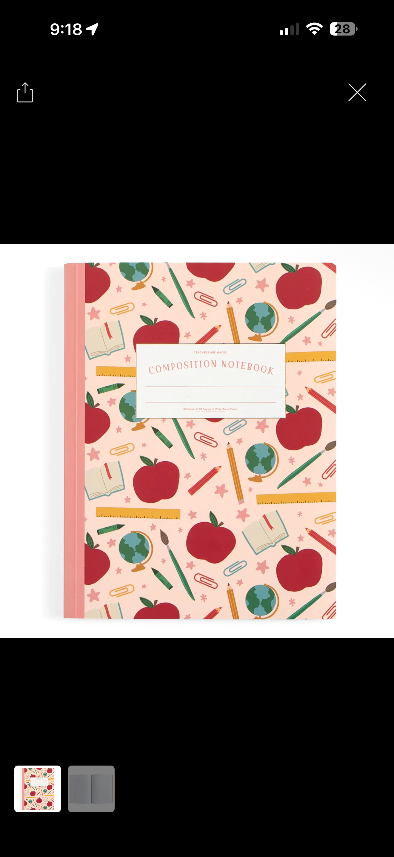 Apple for the Teacher Gift Set