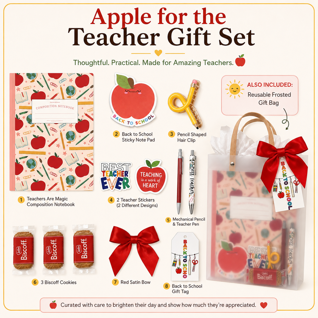 Apple for the Teacher Gift Set