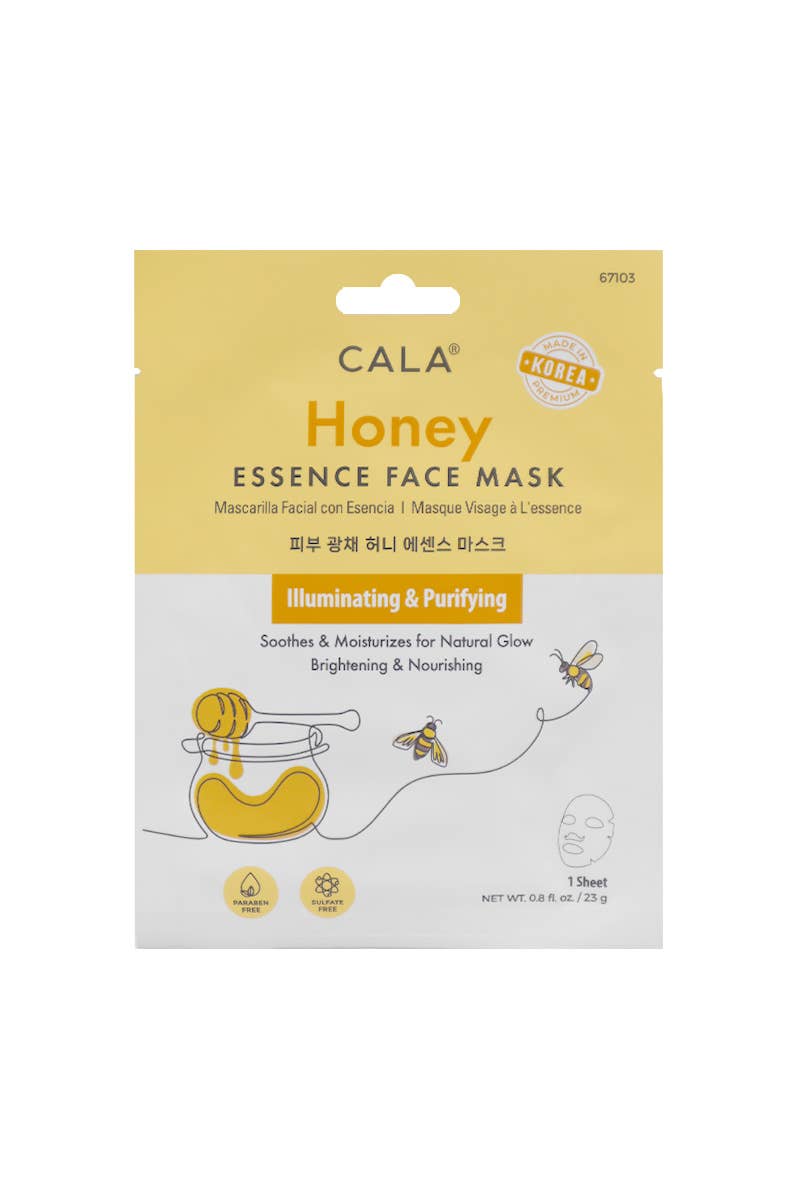 CALA Honey Essence Face Mask Set (5 Sheets)