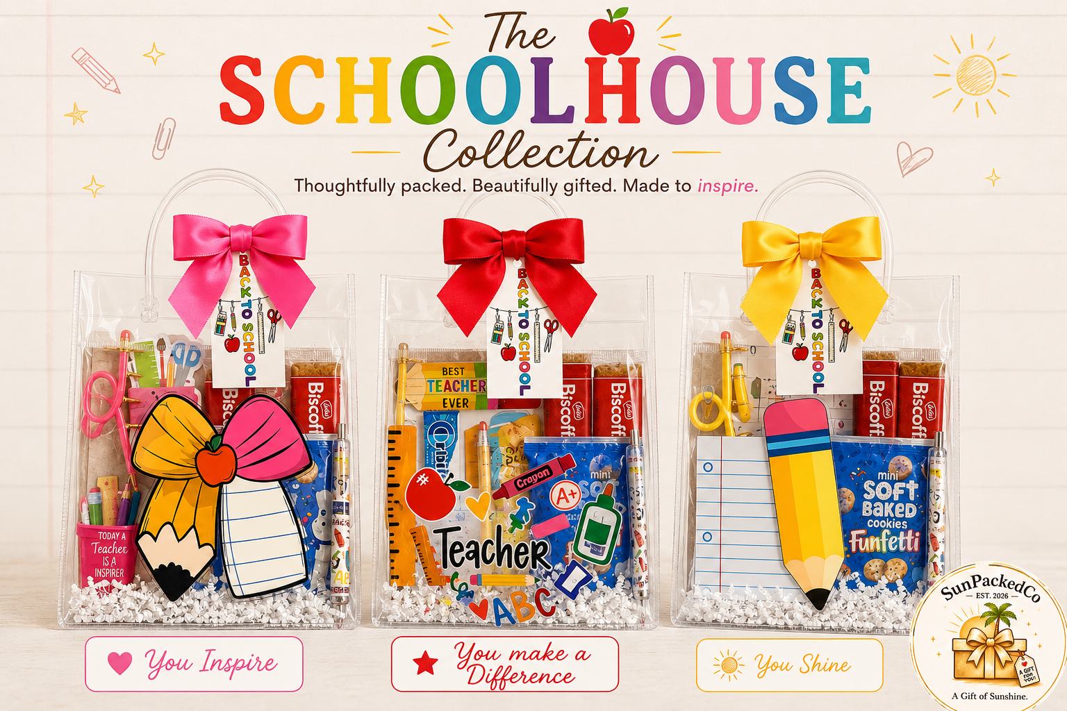 Teacher Gift Bags | Teacher Appreciation & Back to School Gifts