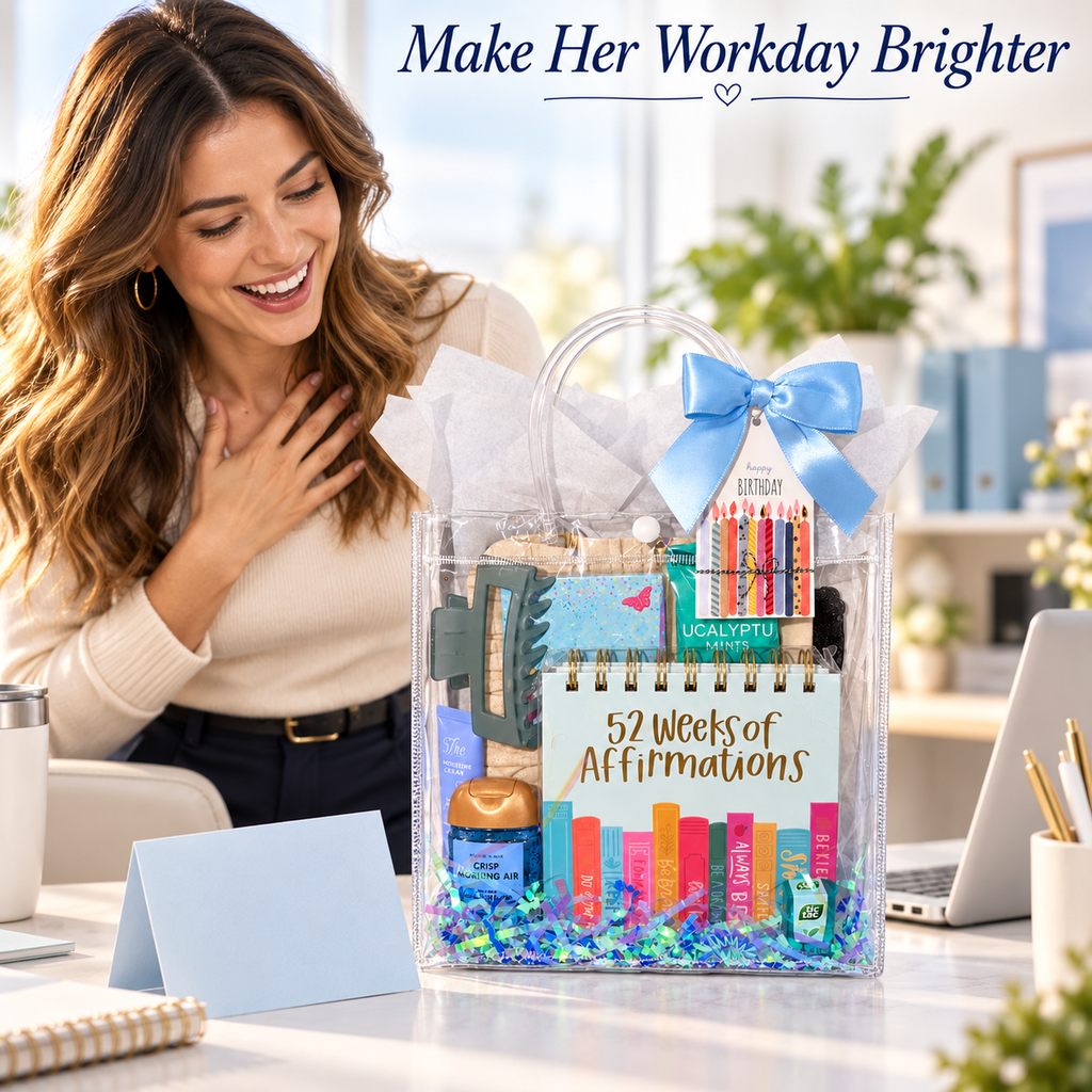 Birthday Gift Bag with Affirmation Calendar