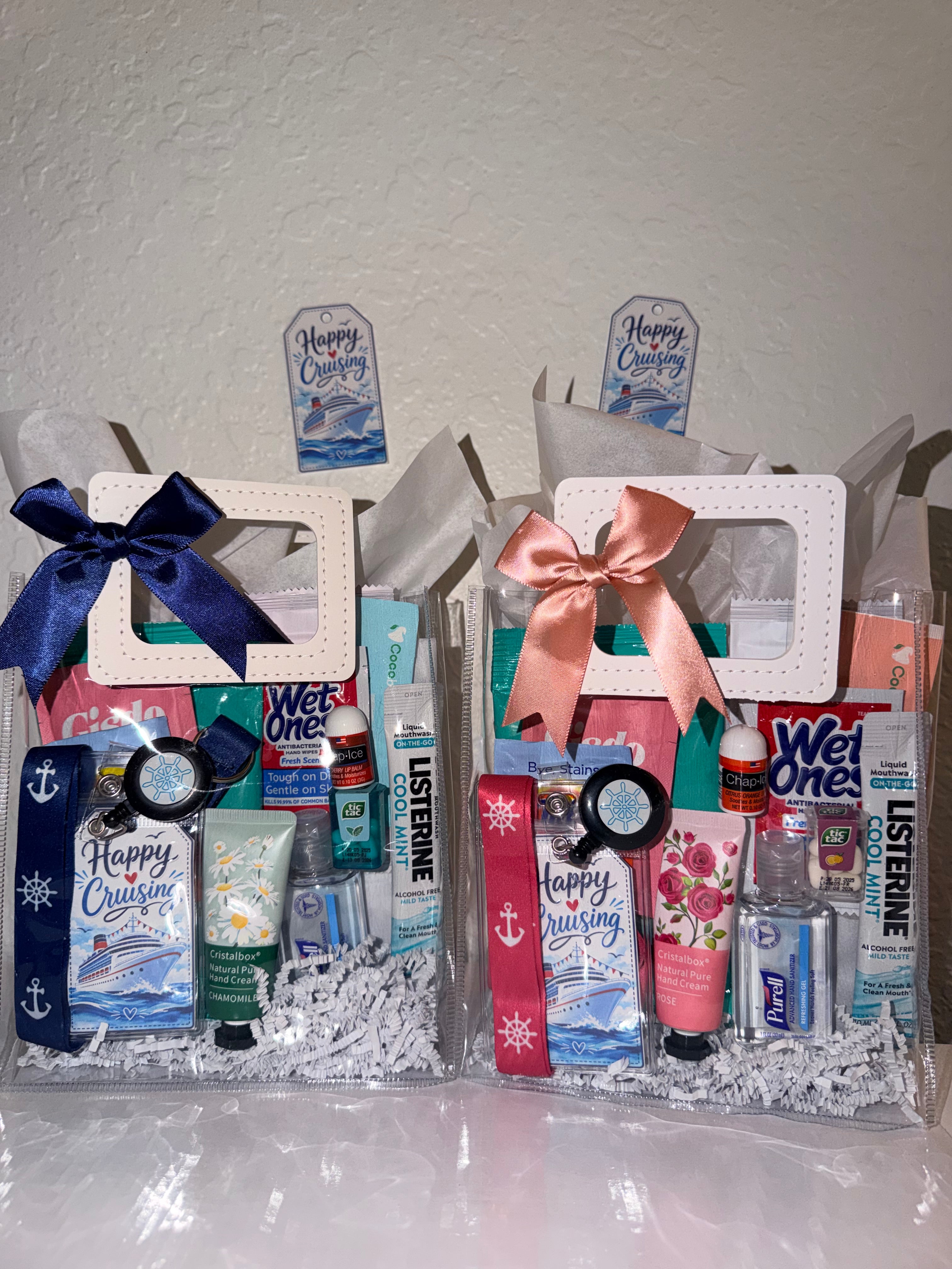 Cruise Gift Bag | 15 Vacation Survival Kit, Bachelorette Party Favor