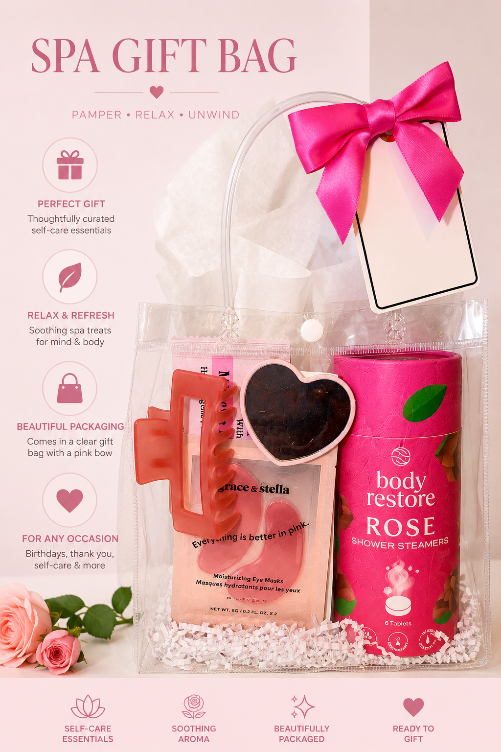 Spa Gift Bag | Self-Care Gift Set | Choose Your Scent