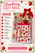 Strawberry Dreams Stationery Gift Set | Featuring Emily Cromwell Design Collection