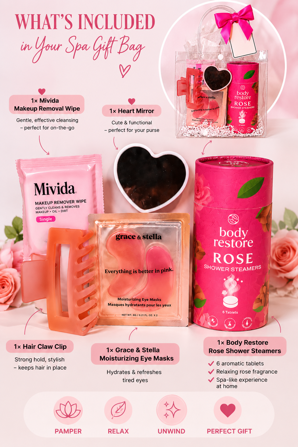 Spa Gift Bag | Self-Care Gift Set | Choose Your Scent