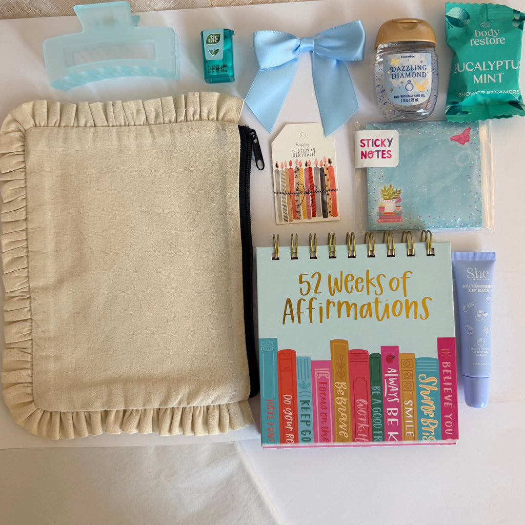 Birthday Gift Bag with Affirmation Calendar