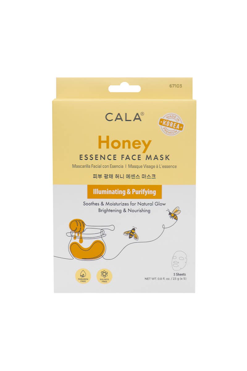 CALA Honey Essence Face Mask Set (5 Sheets)