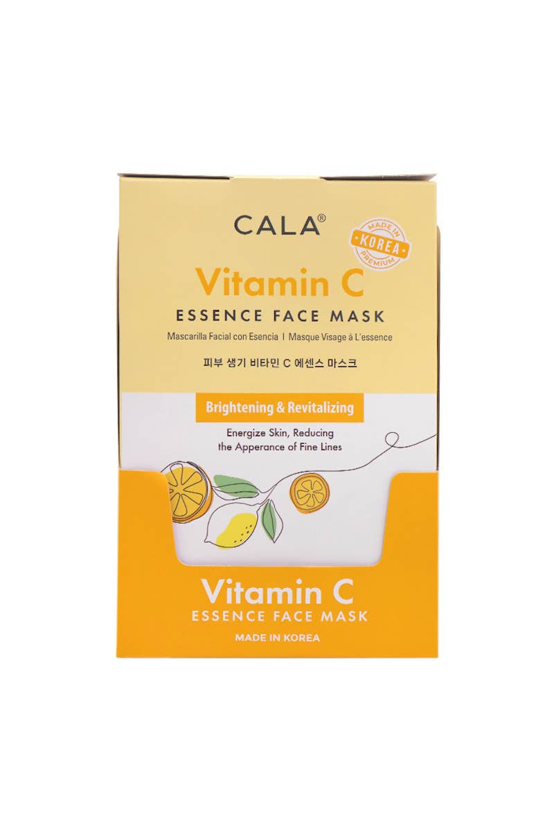 CALA Vitamin C Essence Face Mask Set (5 Sheets)