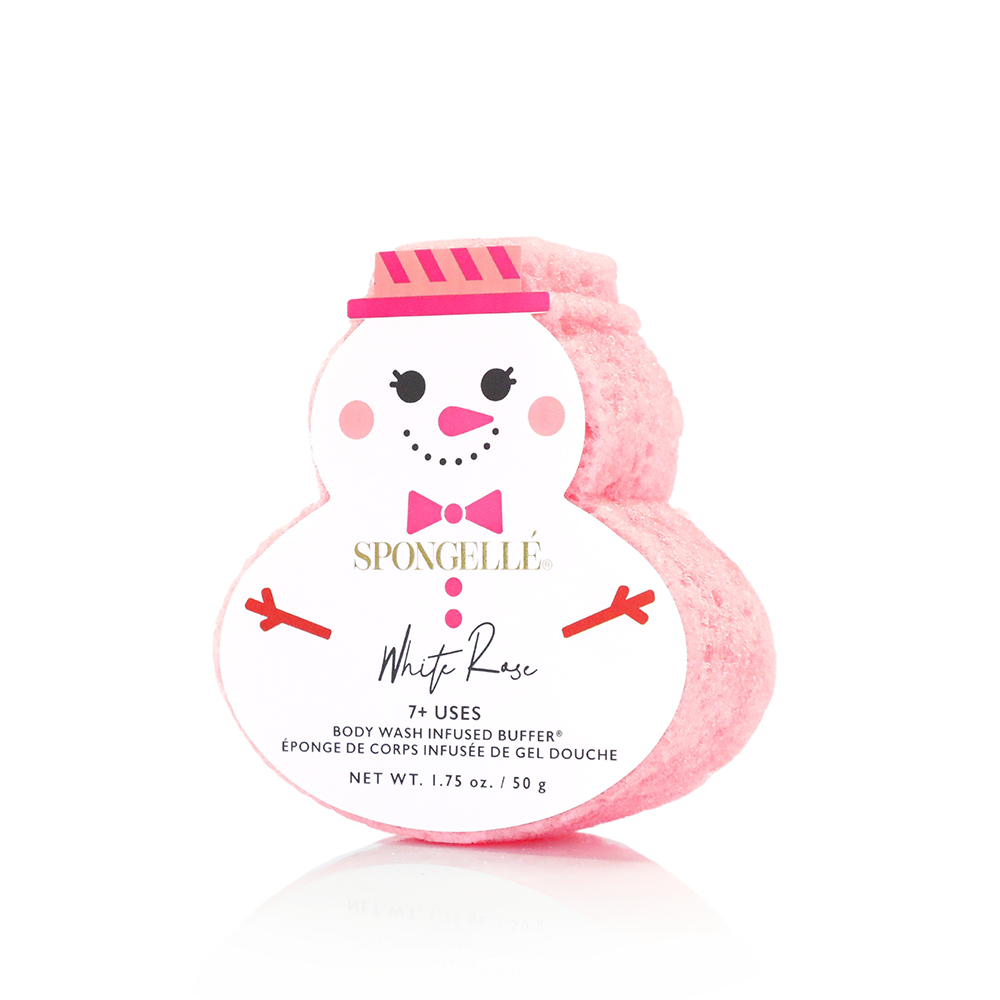 Spongellé Snowman Holiday Buffer