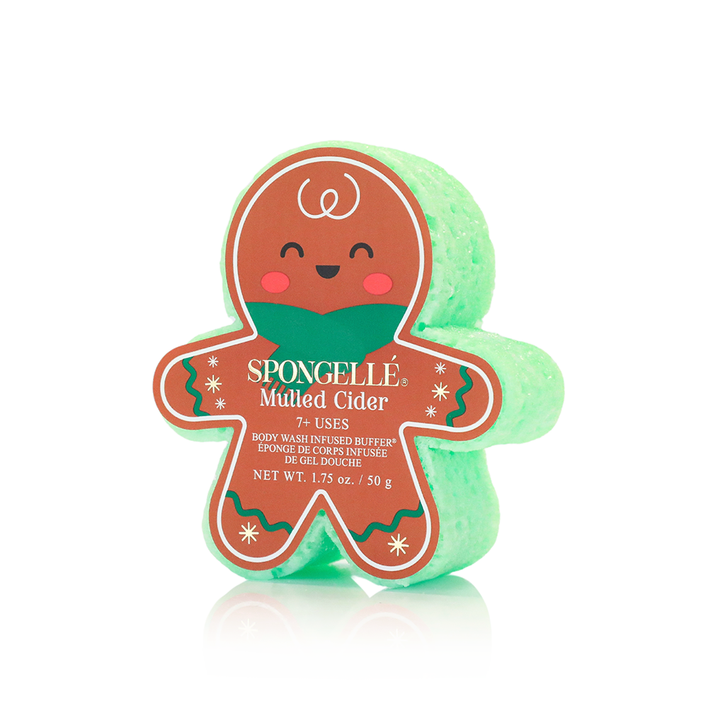Spongellé Gingerbread Holiday Buffer