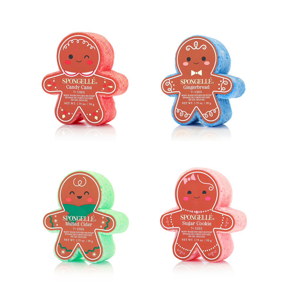 Spongellé Gingerbread Holiday Buffer