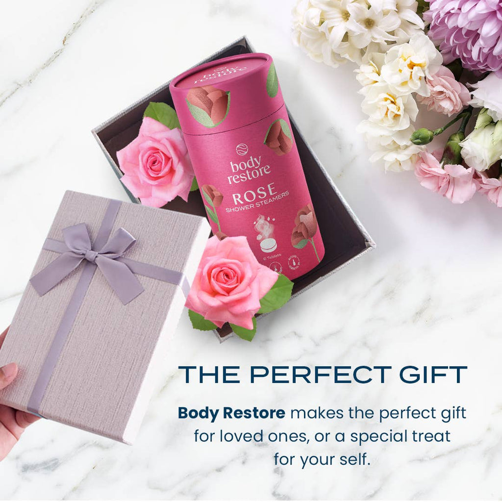 Luxury Rose Shower Steamers - 6pk Floral Bridal & Spa Gift