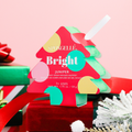 Spongellé Bright Juniper Holiday Tree Buffer – Christmas Ornament