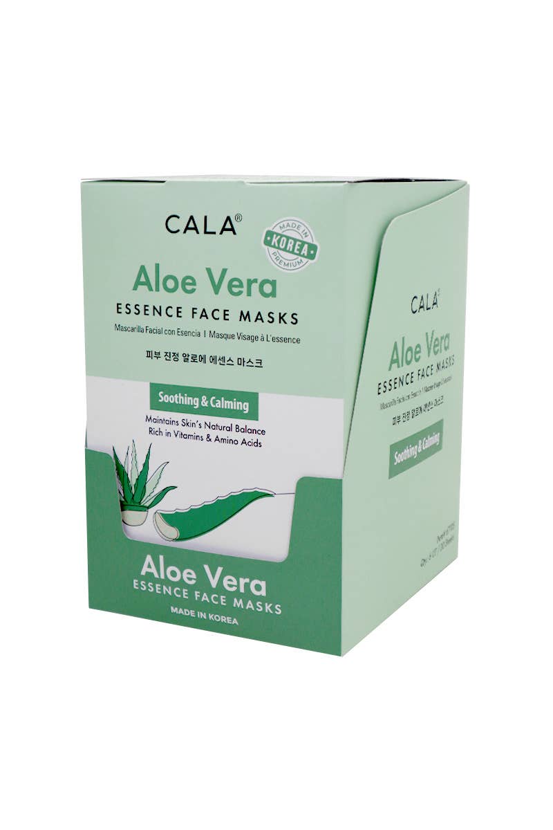 CALA Aloe Vera Essence Face Mask Set (5 Sheets)