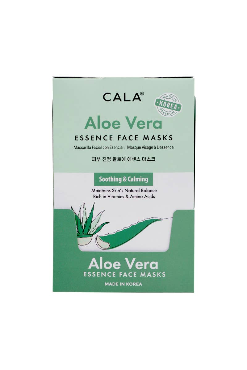 CALA Aloe Vera Essence Face Mask Set (5 Sheets)