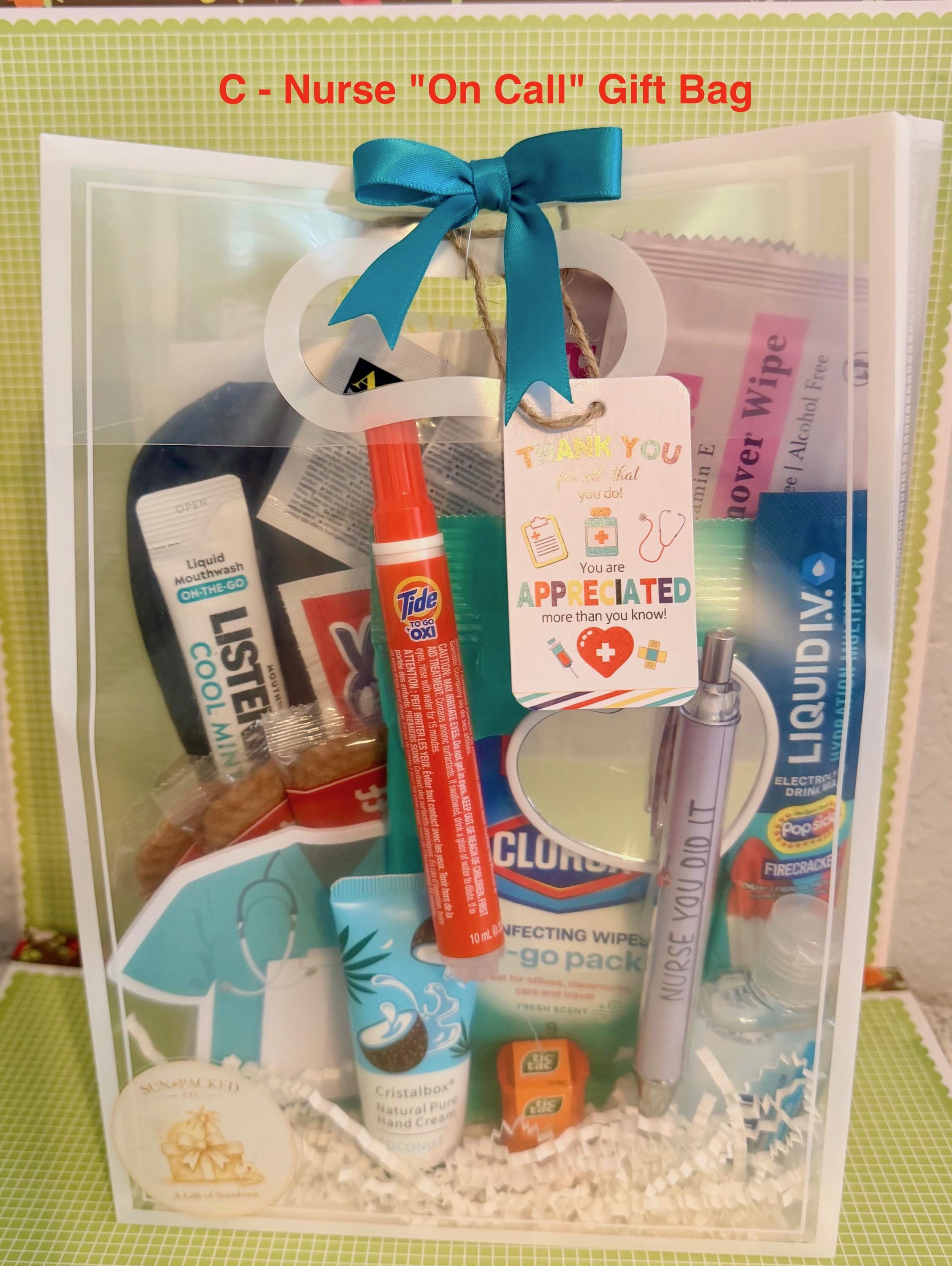 Nurse Graduation Gift Bag | CNA, RN, NP Appreciation Care Package Set
