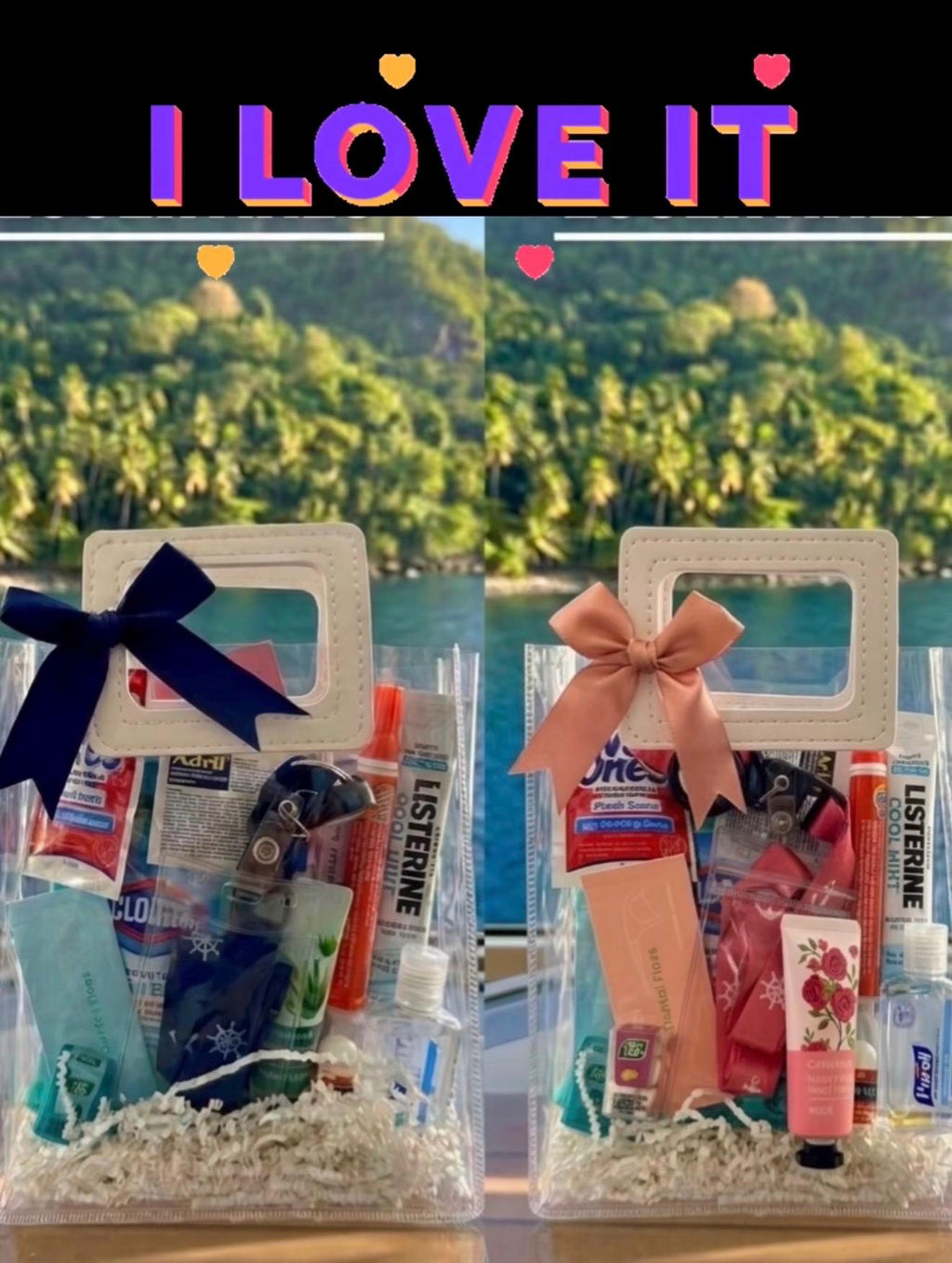 Cruise Gift Bag | 15 Vacation Survival Kit, Bachelorette Party Favor