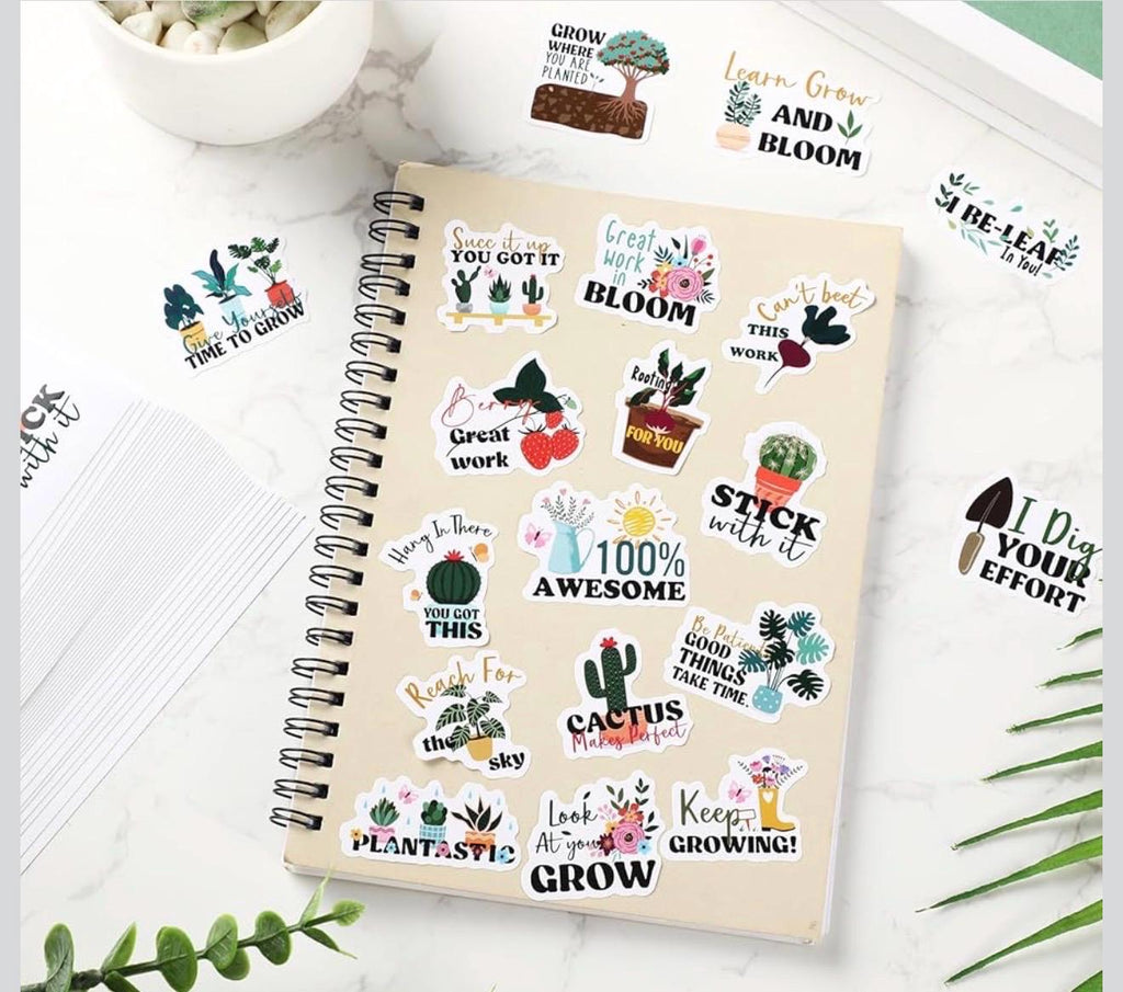 Plant Themed Gift Bag | Garden Gift Set | Plant Mom Gift | Botanical Gift | Garden Club Gift | Green Thumb Gift | Plant Dad Gift | Plants