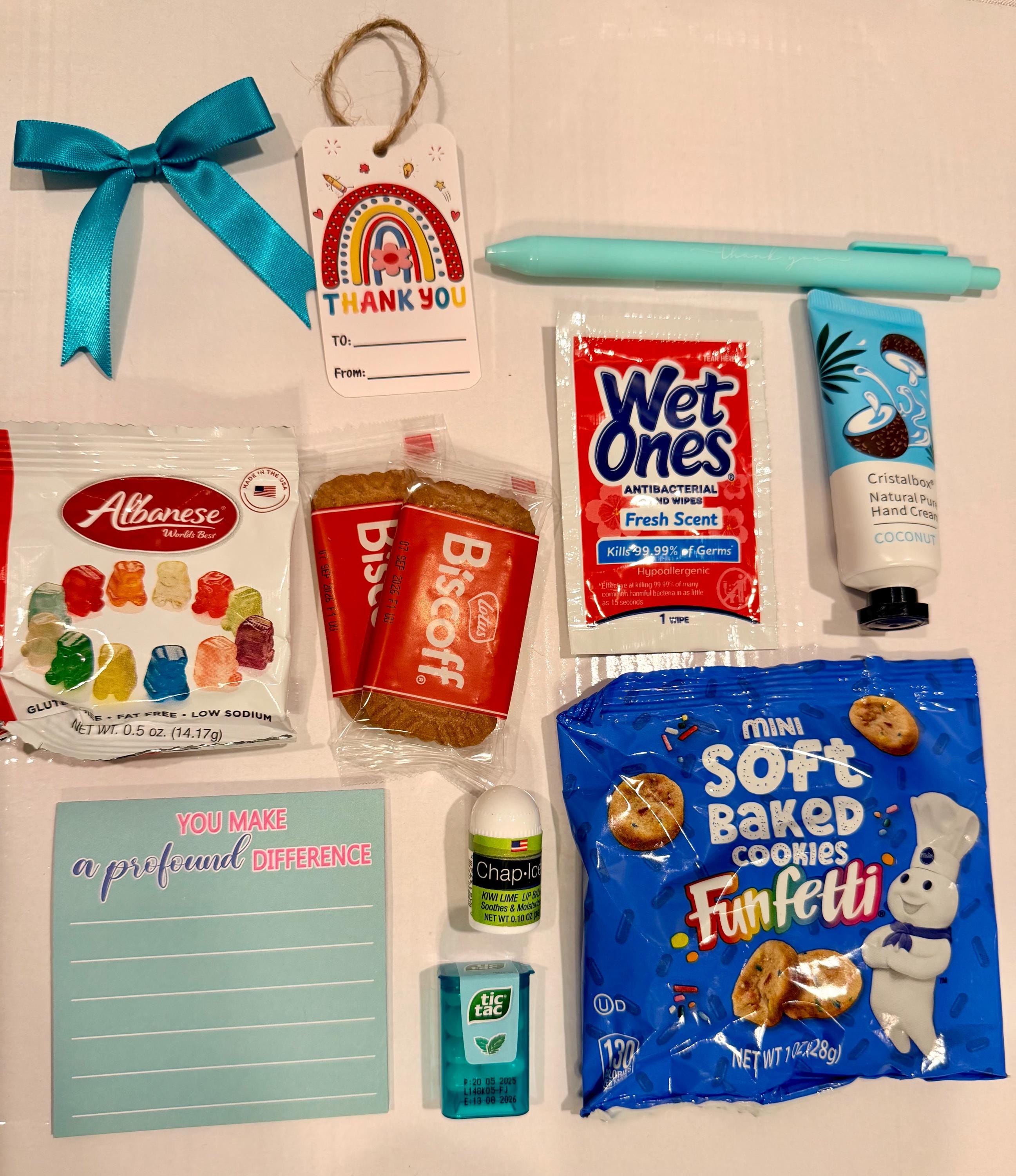 Administrative Professionals Day Gift Bag, Thank You Gift Basket, Office Staff Appreciation Gift, Teacher/Admin Appreciation, Ready to gift