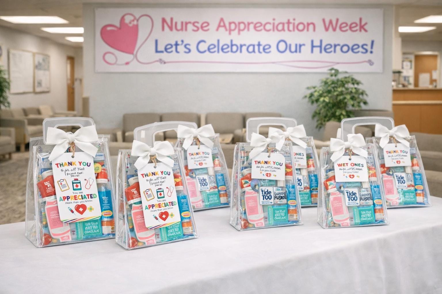 Nurse Graduation Gift Bag | CNA, RN, NP Appreciation Care Package Set