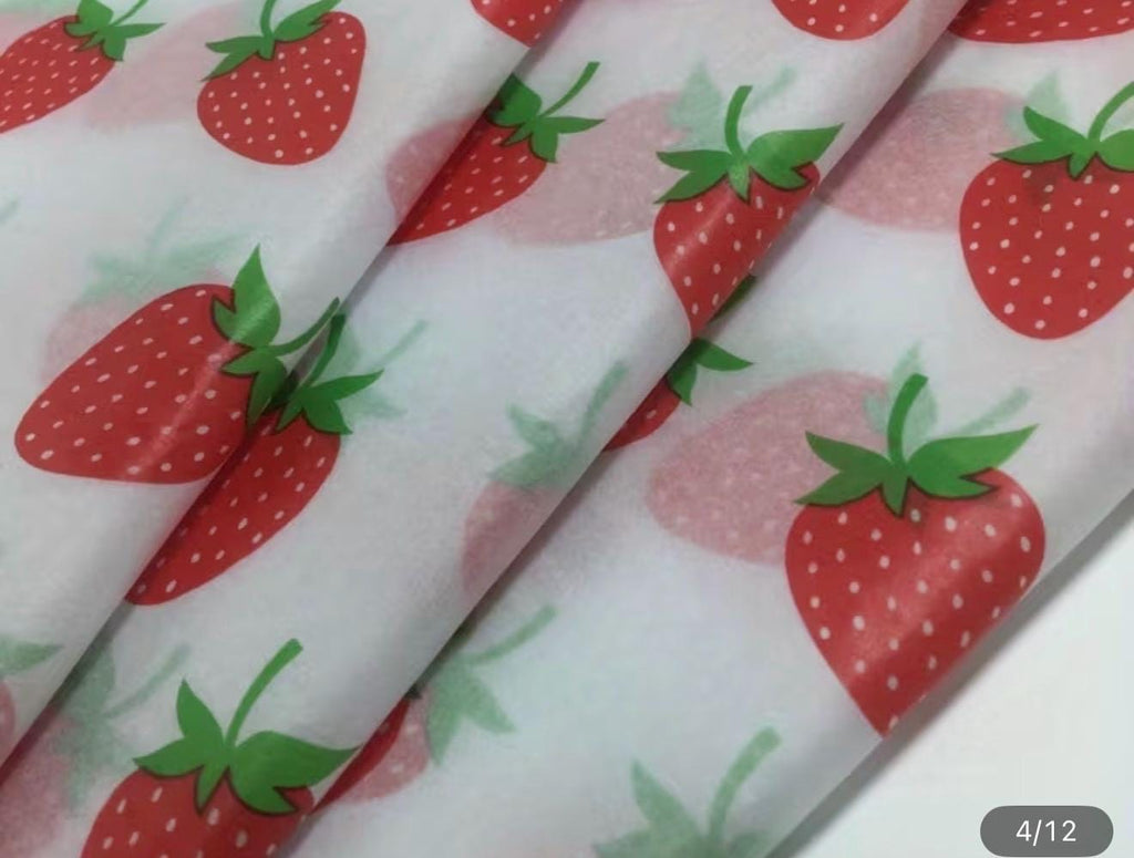 Strawberry Gift Bag for Friends | Teen Girls Birthday Surprise, Pouch & Keychain