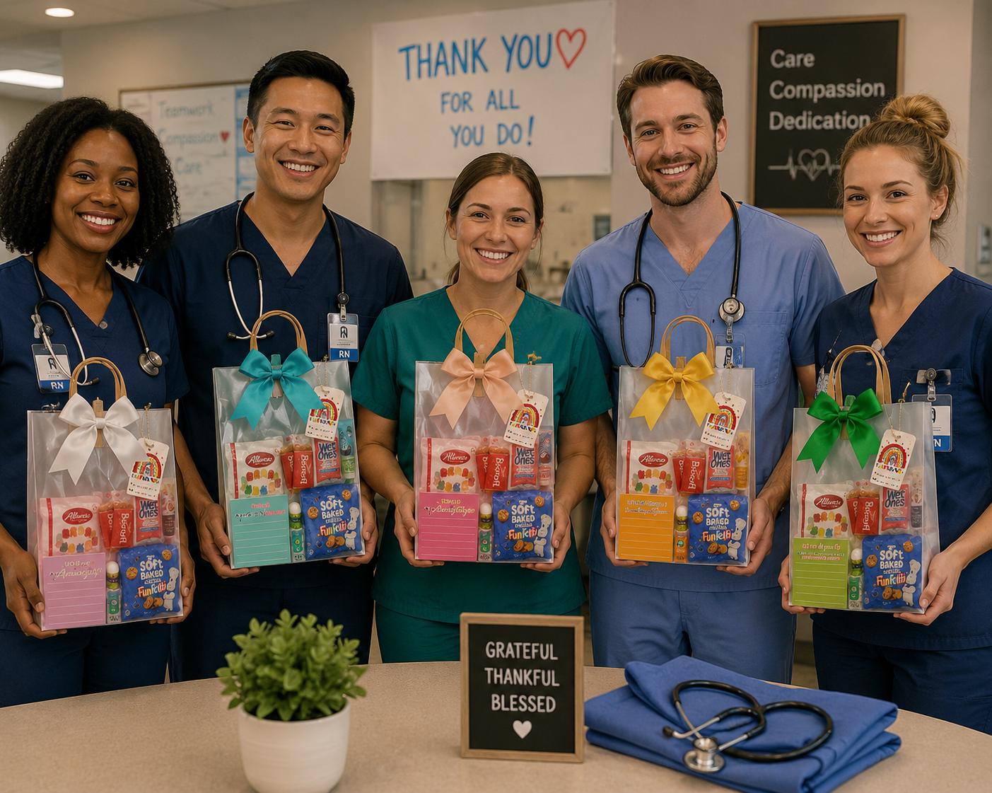 Employee Appreciation Gift Bag | Thank You Staff Corporate Team Gift Set