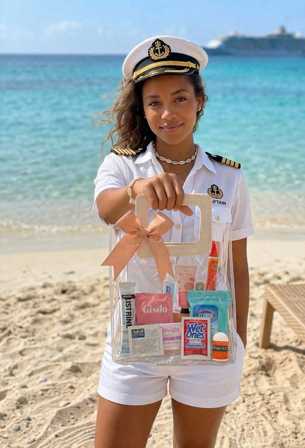 Cruise Gift Bag | 15 Vacation Survival Kit, Bachelorette Party Favor