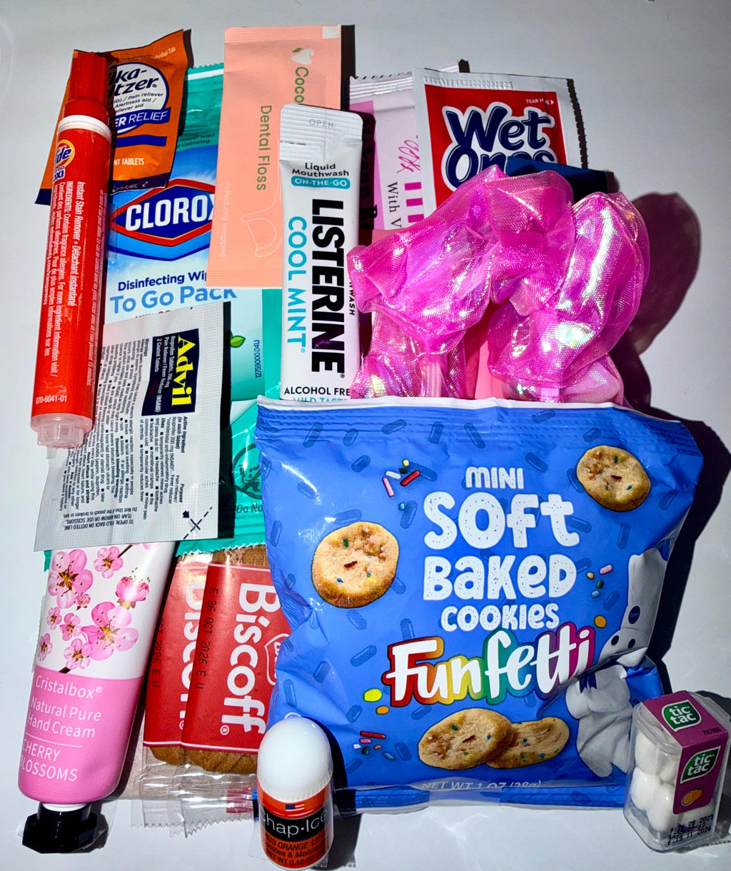 Vegas Bachelorette Survival Kit | Hangover Recovery Goodie Bags (Casino Theme)