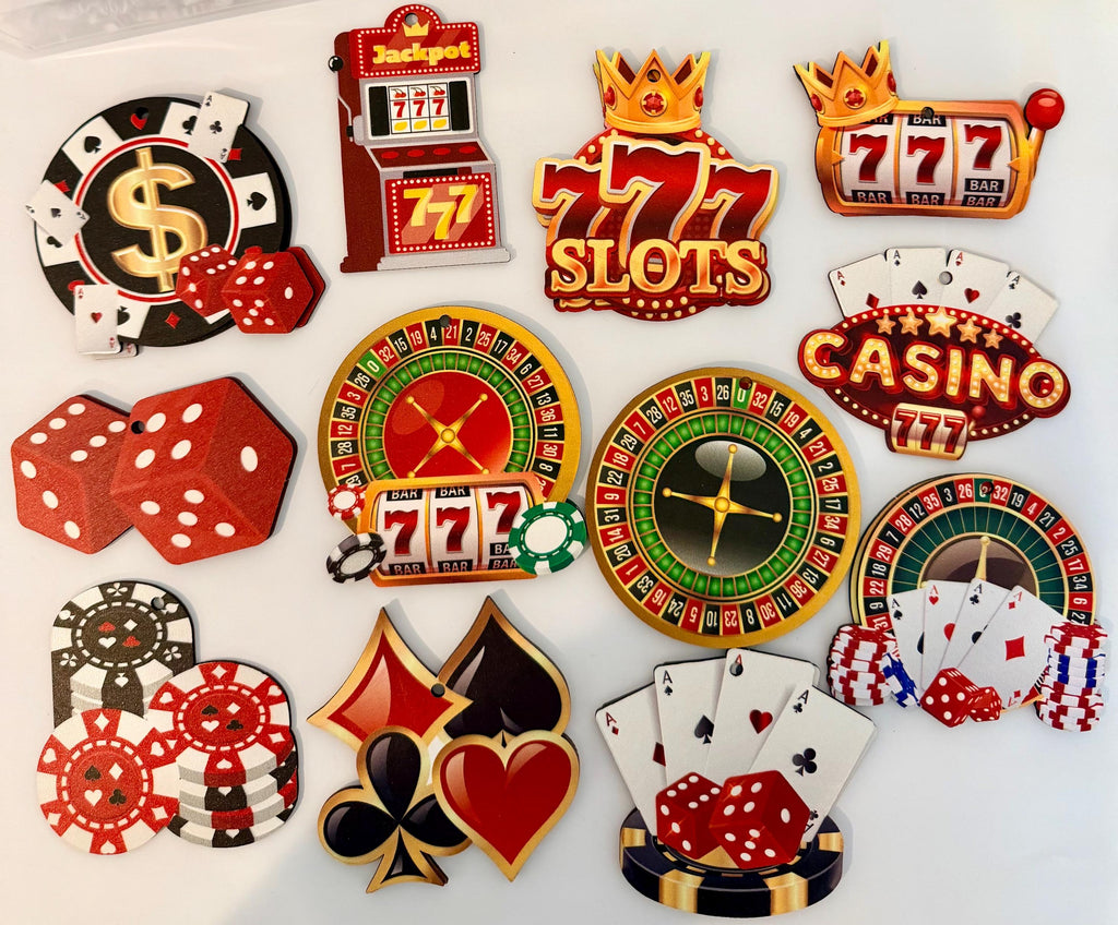 Vegas Bachelorette Survival Kit | Hangover Recovery Goodie Bags (Casino Theme)